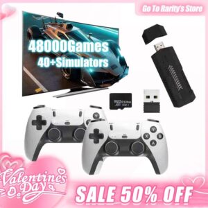 X2 Pro 48.000 Spiele Kabellose Controller mit HDMl-Ausgang -2-Controller-Zubehör