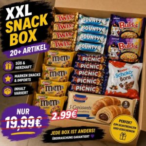 XXL Snack Box - 20+Artikel - Inhalt variiert
