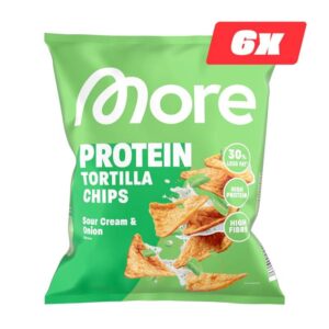 More Nutrition Protein Tortilla Chips -  High Protein Chips mit 32 g Protein und voller Ballaststoffe